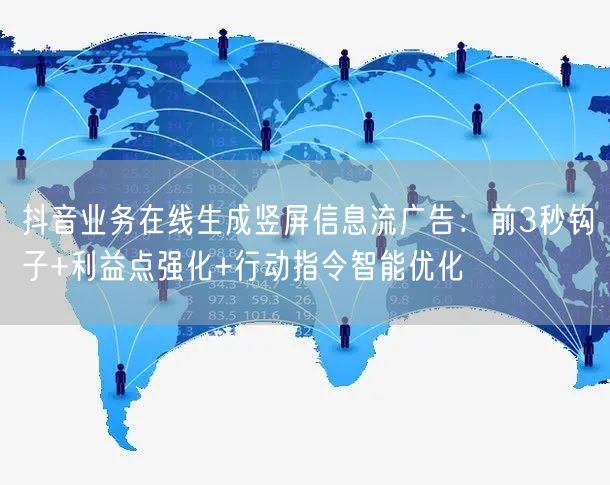 抖音业务在线生成竖屏信息流广告：前3秒钩