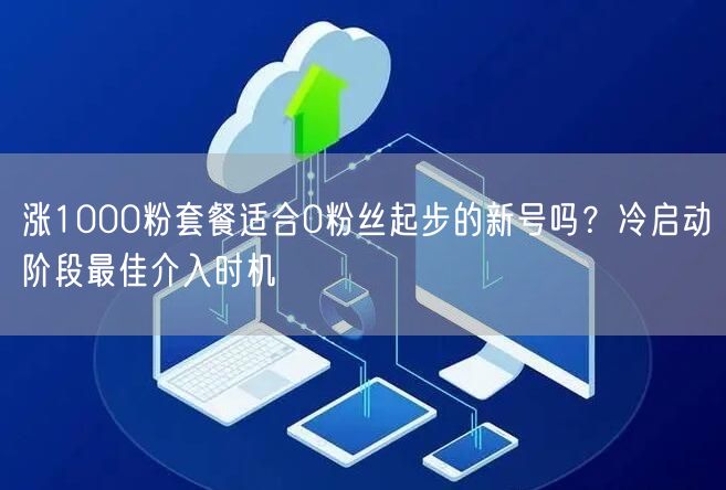 涨1000粉套餐适合0粉丝起步的新号吗？